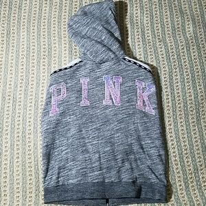 Pink full zip